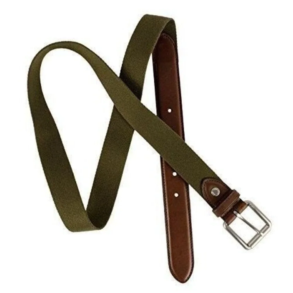 Polo Ralph Lauren Men's Webbed Roller Buckle Belt